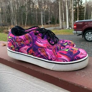 Pink and Purple Heelys Women’s size 11